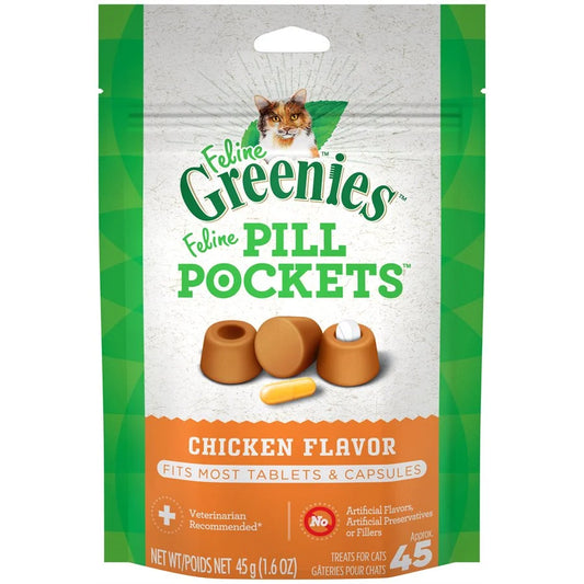 Greenies - Feline Pill Pockets - Chicken