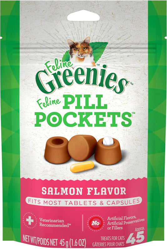 Greenies - Feline Pill Pockets - Salmon
