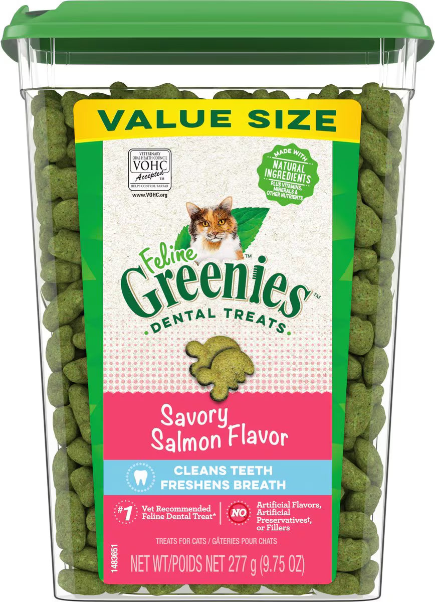 Greenies - Feline Dental Treat - Salmon