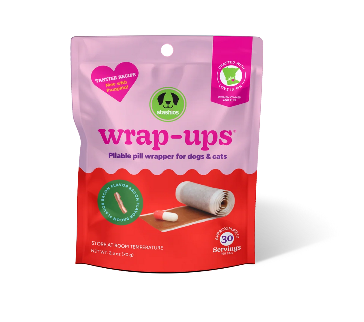 Stashios Wrap Ups -Bacon