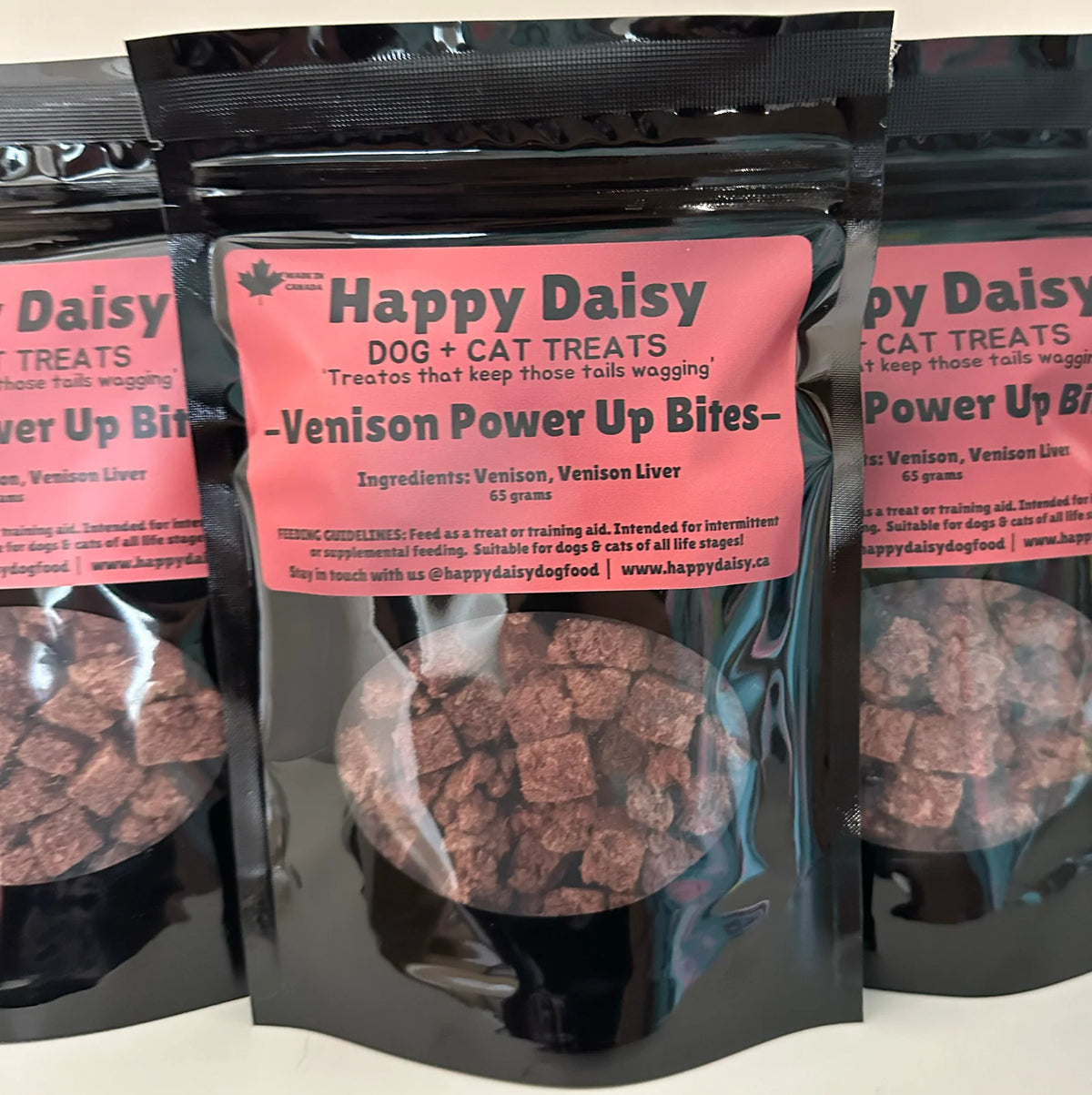 Happy Daisy - Venison Power Up Bites