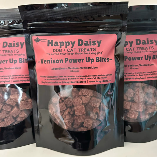 Happy Daisy - Venison Power Up Bites