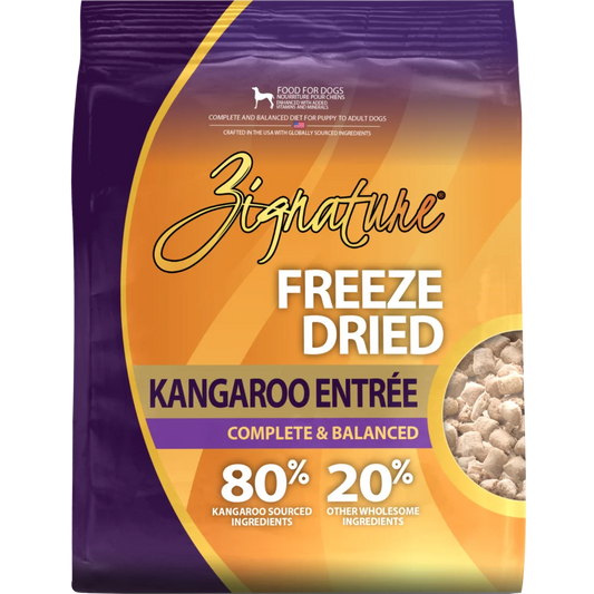 Zignature - Kangaroo - Freeze Dried Entree 4oz